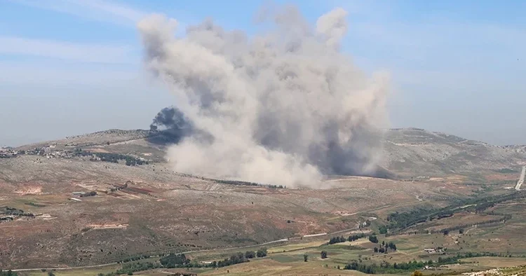 İsrail den Lübnan da 2 bölgeye baskın