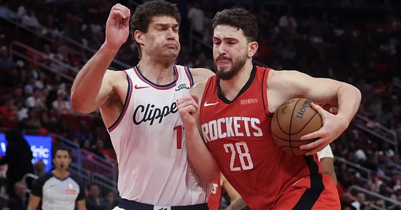NBA de Clippers, Rockest deplasmanında kazandı! Alperen den 16 sayı...