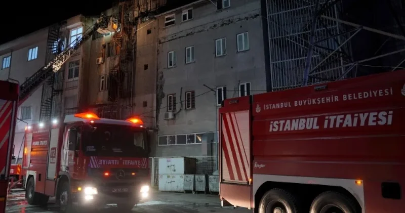 İstanbul’da peş peşe iş yeri yangınları