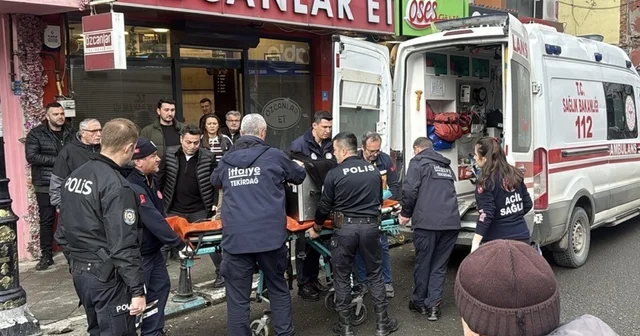 Kasapta elini kaptırdığı kıyma makinesiyle hastaneye götürüldü Tekirdağ Haberleri