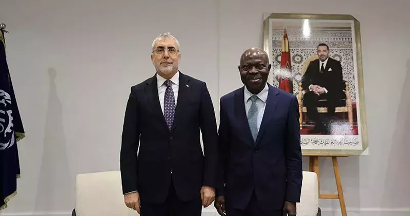 Bakan Işıkhan, ILO Genel Direktörü Houngbo ile bir araya geldi