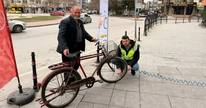 Konya da kışın pedal çeviren ücretsiz kazanıyor!