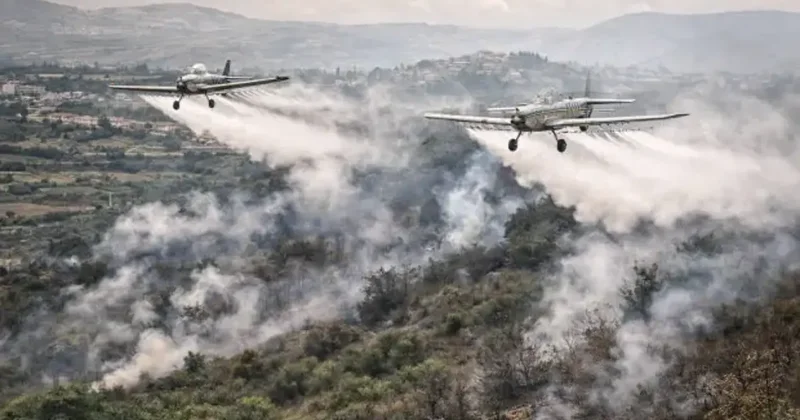 İsrail den Suriye de ekolojik terör: Zehir püskürttüler