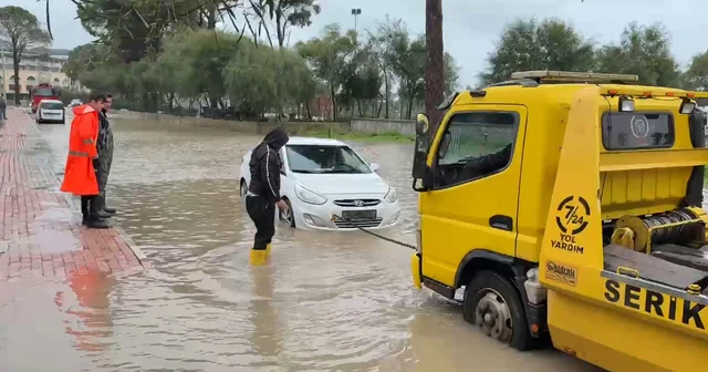 Antalya da debisi yükselen derelerde taşkın riski oluştu, meteoroloji sel uyarısı yaptı Antalya Haberleri