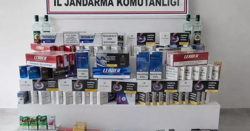 Rize’de kaçak sigara operasyonu