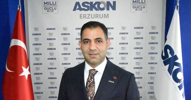 ASKON Başkanı Turan: 12 Mart kahramanlık destanıdır Erzurum Haberleri