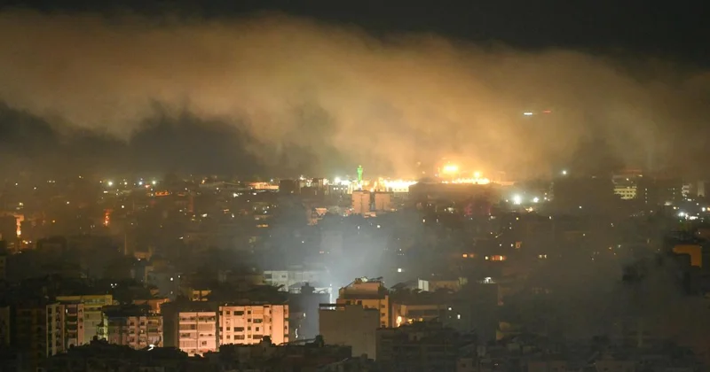 Katil İsrail ordusu, Beyrut ta yüksek katlı 50 binayı yıktığını itiraf etti