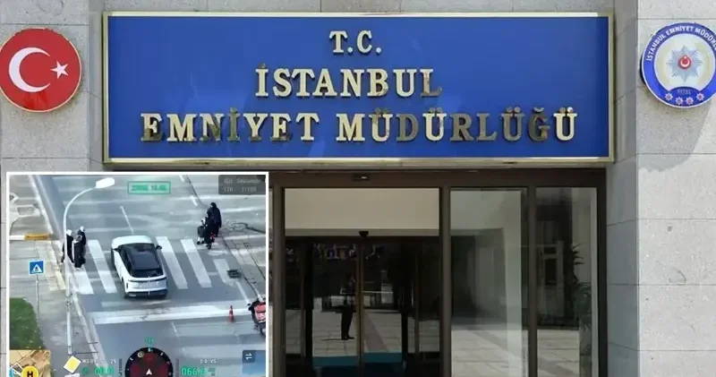 İstanbul’da kaynak yapan sürücüler dronla tespit edilerek ceza yazıldı İstanbul Haberleri