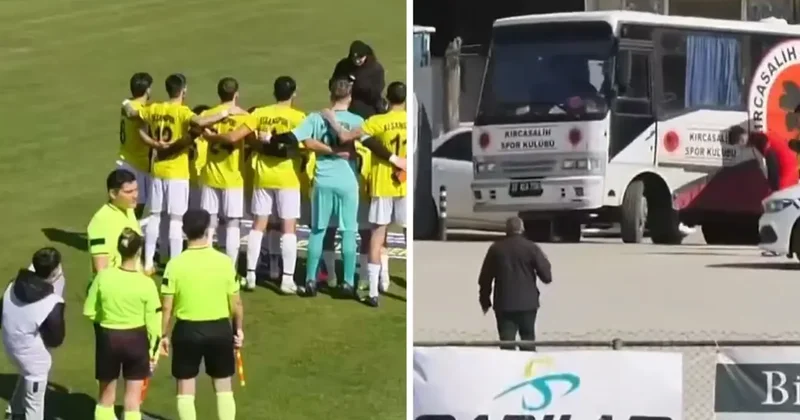 Maça son anda yetiştiler tam 13 gol yediler