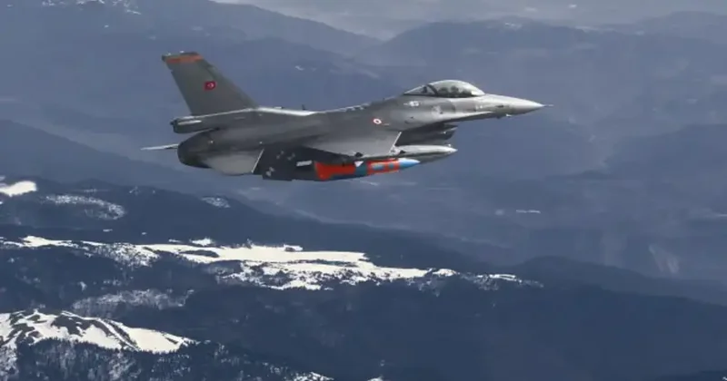 F 16 larda kullanılan yerli güdüm kiti envantere alındı: Havada hedef belirliyor