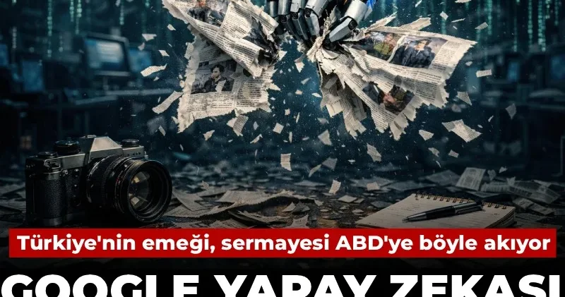 Google yapay zekası gazeteciliği bitirmeye geldi! Türkiye nin emeği, sermayesi ABD ye böyle akıyor