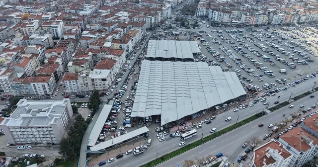 Manisa nın en büyük pazaryerinin altyapı sorunu çözüme kavuştu Manisa Haberleri