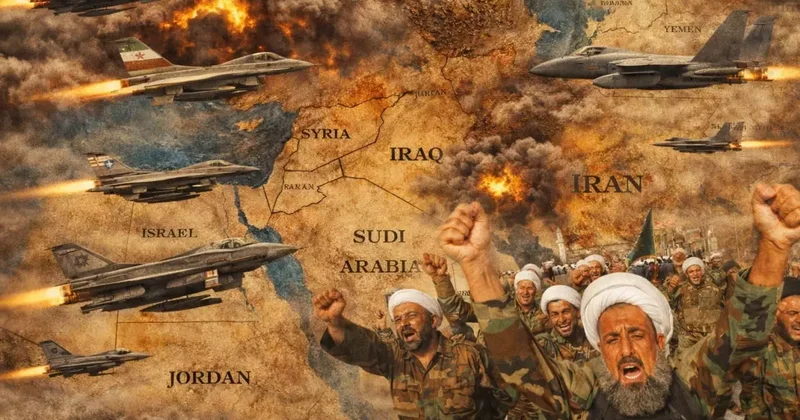 İran daki savaş başka bir komşumuza sıçradı: Onlarca ölü var