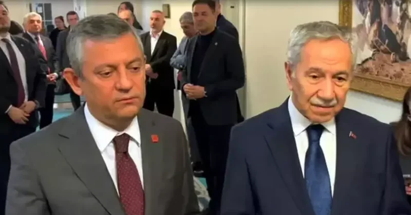 Özgür Özel den Bülent Arınç a ziyaret