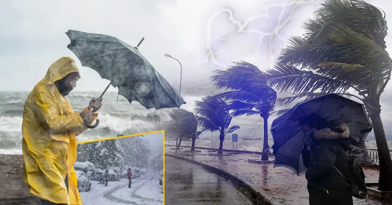 SON DAKİKA HAVA DURUMU UYARISI: Kuvvetli sağanak fırtına ve kar! Meteoroloji o iller için tarih verdi! Sıcaklıklar çakılacak