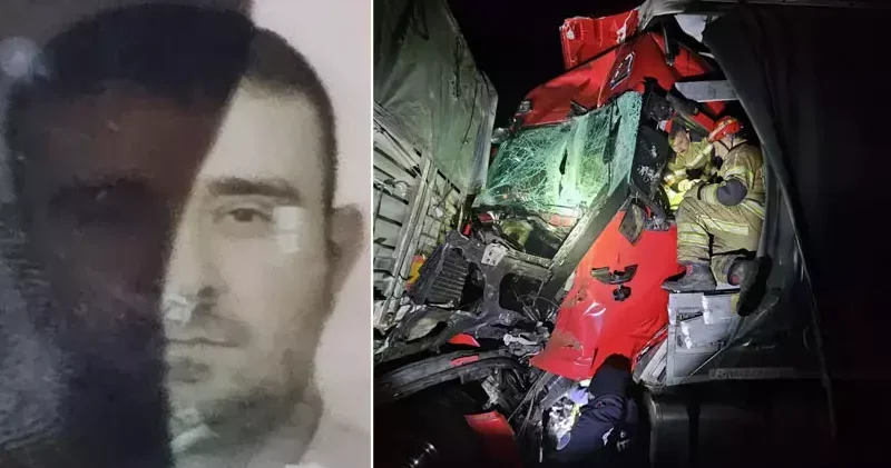 Bursa da 2 TIR çarpıştı: 1 ölü