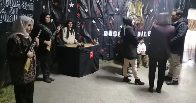 Erzurum da öğrencilere Canlı Müze ile tarih bilinci aşılanıyor Erzurum Haberleri