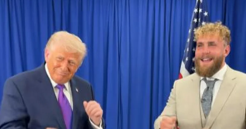 ABD İsrail İran Savaşı günlerdir sürerken ABD Başkanı Trump boksör Paul ile dans etti Dış Haberler