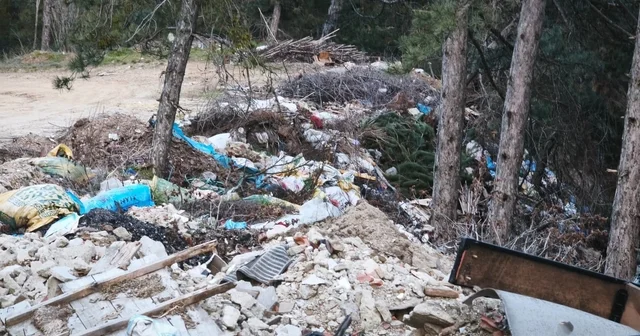 Doğanın kalbine çöp doldurdular Denizli Haberleri