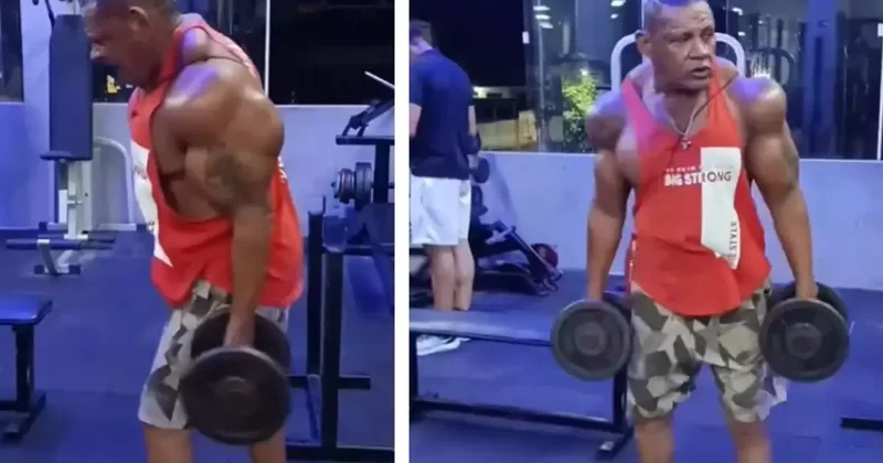 Görüntüyü izleyenler İnsan bunu kendine nasıl yapar? demeden edemiyor