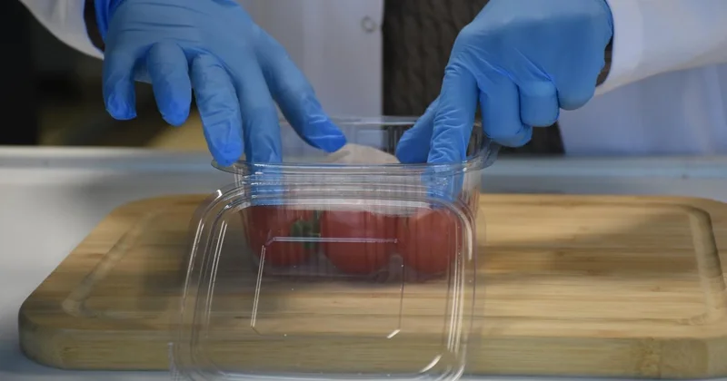 Gıdaların raf ömrünü 15 gün uzatan ambalaj üretildi