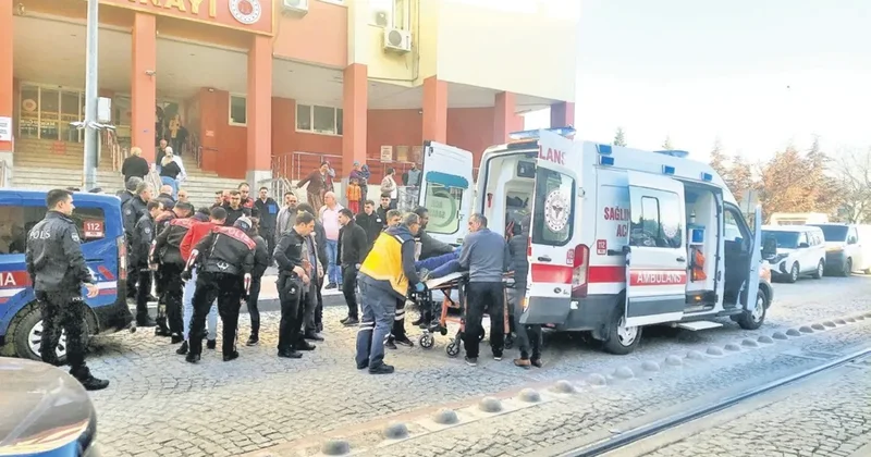 Öfkeli kadının bıçaklı dehşeti