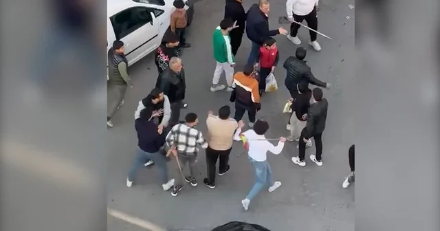 İki grup arasında yol ortasında kavga; 3 yaralı Şanlıurfa Haberleri