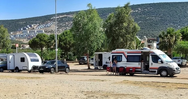Didim de izinsiz karavan ve çadır konaklamalarına geçit yok Aydın Haberleri