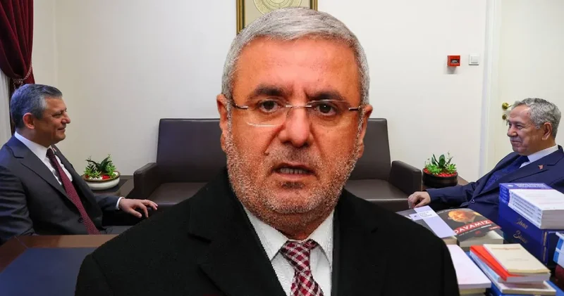 Özgür Özel le görüşen Bülent Arınç, Mehmet Metiner in hedefi oldu