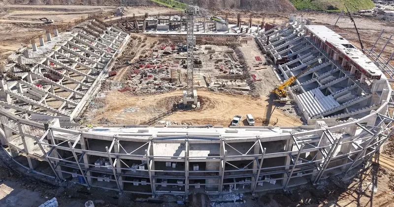2 milyar TL lik yatırım! O şehrimizde yepyeni bir stadyum yükseliyor