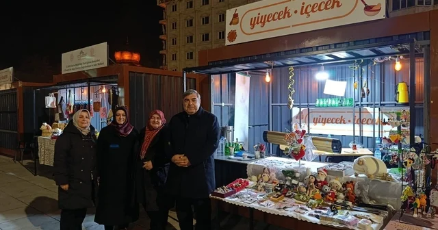 Halk Eğitim Merkezi stantları Ramazan da da hizmet veriyor Afyonkarahisar Haberleri