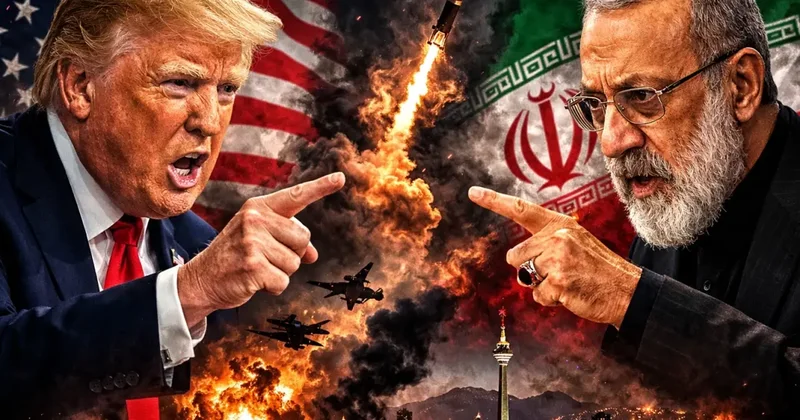 Trump ın 1 saatte imha ederiz tehdidine İran dan bomba yanıt