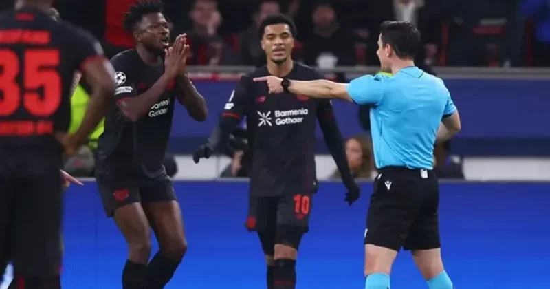 Halil Umut Meler den Şampiyonlar Ligi ni karıştıran düdük! Bu kez Almanları çıldırttı Sözcü Gazetesi