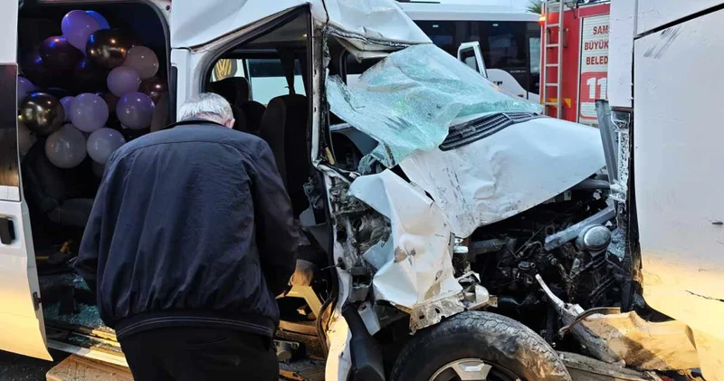 Samsun da zincirleme kaza: Yaralılar var!