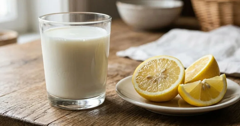 Süte limon sıkıp içenler o dertten kurtuluyor Sözcü Gazetesi