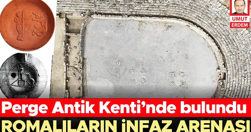 Perge Antik Kenti’nde bulundu… Romalıların infaz arenası
