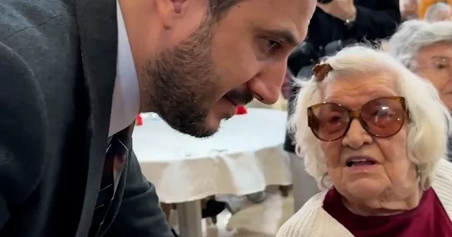 Huzurevinde Erdoğan sevgisi VİDEO İZLE