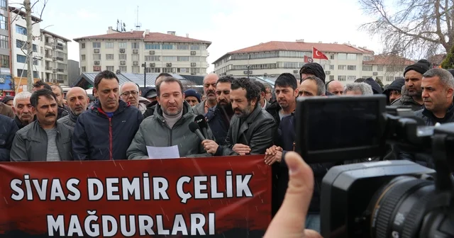 Türkiye nin en büyük 50 şirketinden birisiydi, işçiler ayağa kaldırılmasını istedi Haklarını alamayan işçiler, alamadıkları haklarının yanında yeniden ülke ekonomisine katkı sunması için dev işletmenin ayağa kaldırılmasını istedi Sivas Haberleri