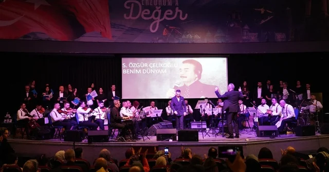 Palandöken de Kaset şarkıları konseri yoğun ilgi gördü Erzurum Haberleri