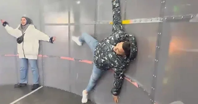 Ölümlü kazanın ardından “sıfır yer çekimi” makinesinin içi görüntülendi VİDEO İZLE