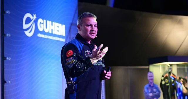 Türkiye nin ilk astronotu Gezeravcı, GUHEM de uzay yolculuğunu anlattı Bursa Haberleri