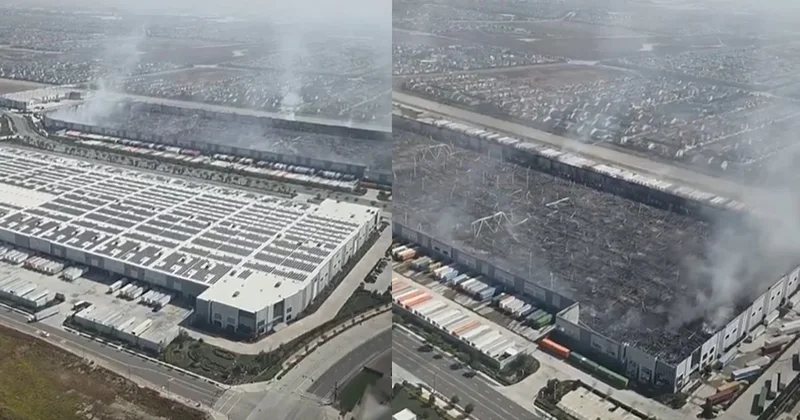 Maaşını beğenmedi, patrona kızıp dev fabrikayı ateşe verdi Sözcü Gazetesi