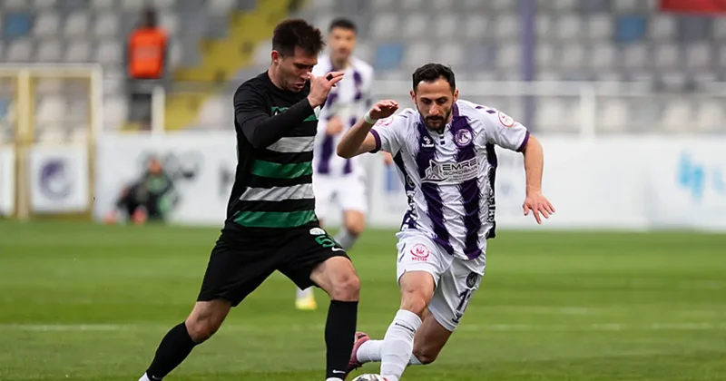 Ankara Keçiörengücü ile Serikspor’dan golsüz maç!