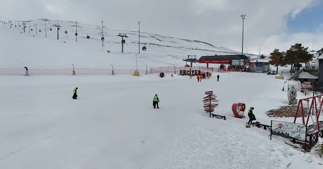 Erciyes te temizlik çalışması yapıldı Kayseri Haberleri
