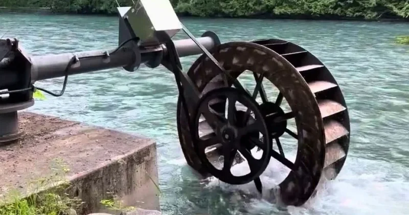 Evinin önündeki nehir servete dönüştü! Emekli adam 24 saat elektrik üretmeyi başardı Sözcü Gazetesi