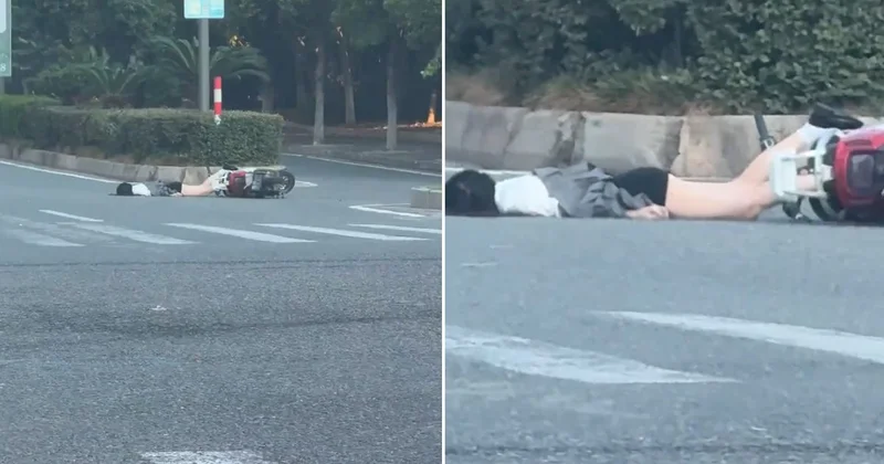 Trafik kazası geçiren kadına kimse yardım etmedi! Nedeni olaydan daha skandal