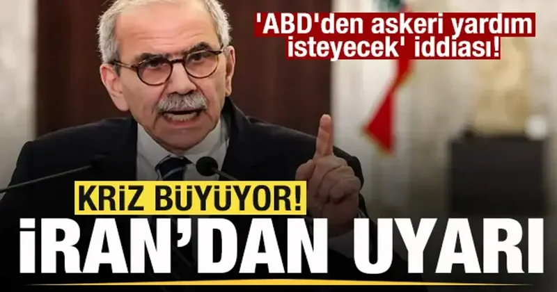ABD den askeri yardım isteyecek iddiası! İran ndan Nevvaf Selam a uyarı