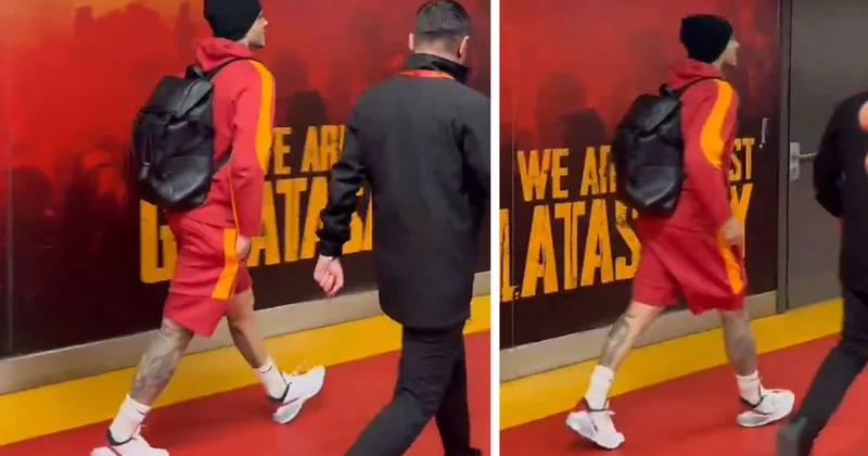 Galatasaray ın yıldız ismi maçın bitiminin hemen ardından stattan tek başına ayrıldı
