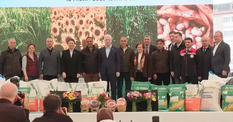 Vali Gül, Çatalca da Tohum Temini Töreni ne katıldı