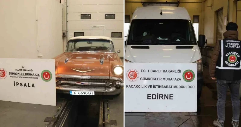 Gümrük Muhafaza’dan kaçak araç operasyonu: 233 araca el konuldu Gündem Haberleri